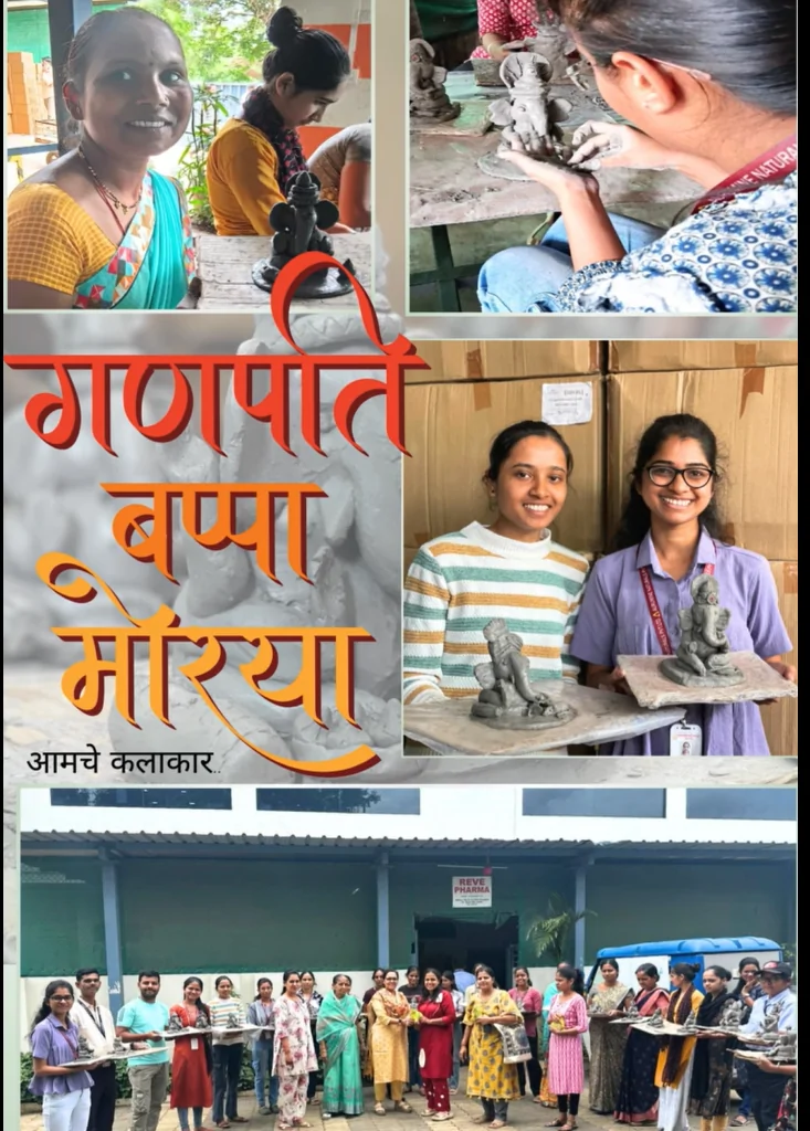 Eco-friendly Ganpati Murti Workshop at Reve Pharma